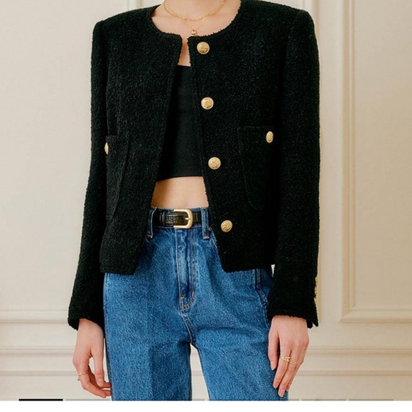 WConcept Women’s Wool & Tweed Lady Jacket - Picture 12 of 13